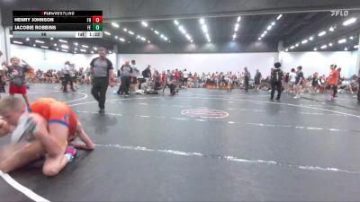 96 lbs Round 4 (8 Team) - Jacobie Robbins, Freedom Elite vs Henry Johnson, Florida Rage