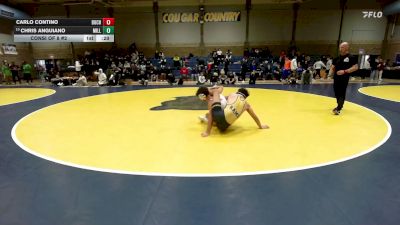 160 lbs Consi Of 8 #2 - Carlo Contino, Buchanan vs Chris Anguiano, Millikan