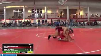 184 lbs Cons. Semi - Teo Palubinskas, Wabash vs Sam Morrill, Unattached - Indianapolis