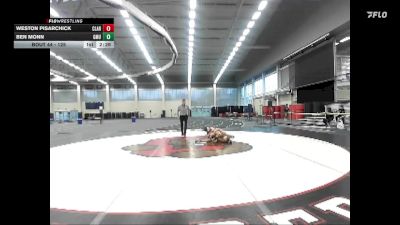 125 lbs Round 1 - Ben Monn, George Mason vs Weston Pisarchick, Clarion