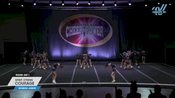Spirit Xtreme - Courage [2025 L3 Junior Day 1] 2025 Cheer Power Prep Nationals & Galveston Showdown