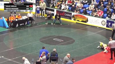 96 lbs Consi Of 32 #2 - Isaac Hrelec, Canon-McMillan vs Bryce Prosser, North Allegheny