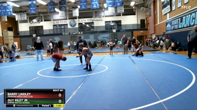 73-78 lbs Round 1 - Guy Riley Jr, Empire Battle School vs Barry Lindley ...