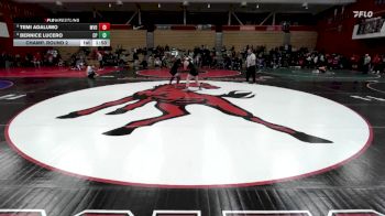 190 lbs Champ. Round 2 - Temi Adalumo, Monte Vista (Danville) vs Bernice Lucero, College Park