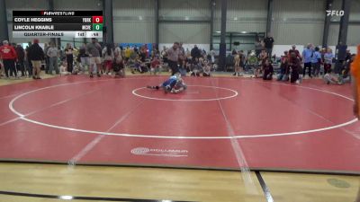 78 lbs Quarterfinal - Coyle Heggins, York vs Lincoln Knable, McVeytown