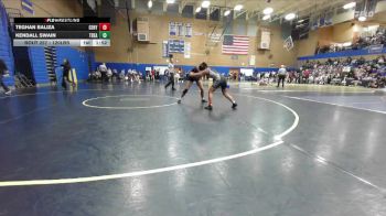 120lbs Champ. Round 2 - Teghan Baliza, Century (Girls) vs Kendall Swain, Todd Beamer (Girls)