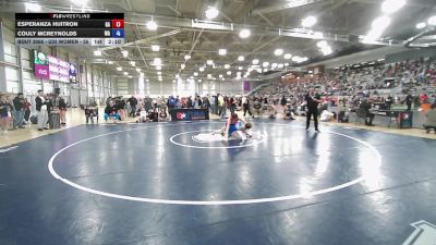 U20 Women - 55 lbs Champ. Round 1 - Esperanza Huitron, GA vs Couly McReynolds, WA