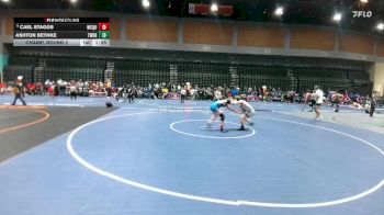 138 lbs Champ. Round 2 - Ashton Bethke, Twelve Bridges vs Cael Staggs, Mcqueen