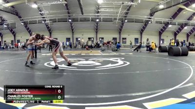 174 lbs Cons. Round 5 - Joey Arnold, Unattached-Edinboro vs Charles Foster, Unattached-University At Buffa