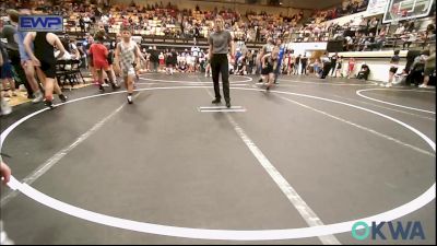 85 lbs Quarterfinal - Takoda Caudle, Lone Grove Takedown Club vs Lennon Lantz, Standfast OKC