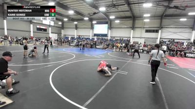 89 lbs Rr Rnd 1 - Hunter Heitzman, Mingus Mountain WC vs Kaine Gomez, GomezBrothersGrapplingAcademy