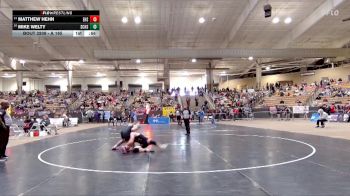 A 165 lbs Cons. Round 1 - Mike Welty, Station Camp High School vs Matthew Hehn, Elizabethton High School
