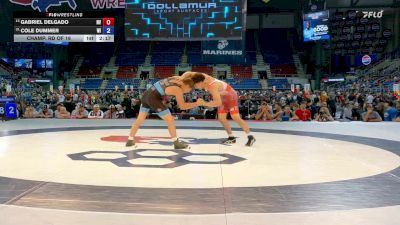 157 lbs Champ. Rd Of 16 - Gabriel Delgado, NV vs Cole Dummer, WI