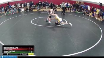 113 lbs Cons. Round 2 - Dominic Phillips, Faith Lutheran vs Isaac Matias, Sierra Vista