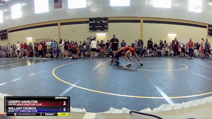 106 lbs Semifinal - Joseph Hamilton, Center Grove Wrestling Club vs ...