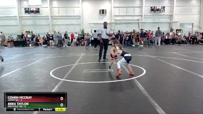 48 lbs Round 4 (6 Team) - Cohen McCray, Jacket WC vs Brex Taylor, Ohio Gold 10K