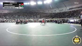 B6A-132 lbs Semifinal - Madden Skidmore, Edmond North vs Thomas Toteh, Union