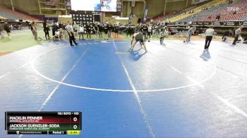 165 lbs Cons. Semi - Macklin Penner, Immortal Athletics WC vs Jackson Guenzler-Soda, Sarbacker Wrestling Academy