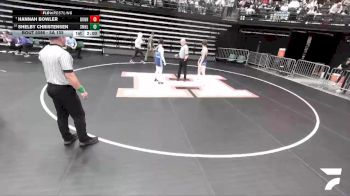 5A 155 lbs Champ. Round 1 - Hannah Bowler, Bonneville vs Shelby Christensen, Salem Hills
