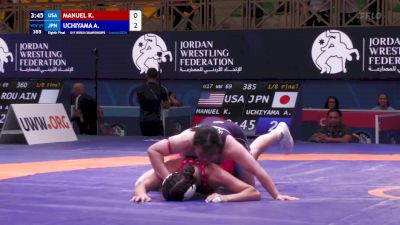 69 kg 1/8 Final - Kaili Manuel, United States vs Ako Uchiyama, Japan