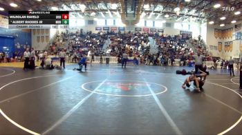 126 lbs Champ. Round 1 - Albert Rhodes Jr, Middleburg vs Wilrolan Ravelo, Santa Fe High School