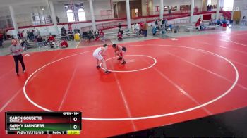 184 lbs 5th Place Match - Sammy Saunders, Wabash vs Caden Gousetis, Maryville
