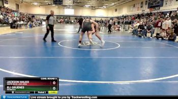 182 lbs Cons. Round 3 - Eli Gruenes, Minneota vs Jackson Halko, White Bear Lake Area