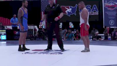 88 kg Cons Semis - Brian Ruscio, Grappling Mastery vs Jason Blakeman, Oxnard High School Wrestling