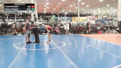 154 lbs Rr Rnd 1 - Tyler Stephens, Team Shutt - HSC vs Ethan Aftewicz, Mat Assassins - HSC
