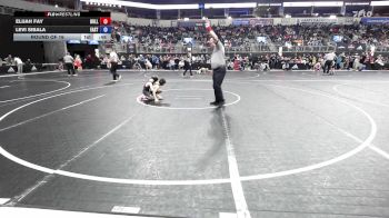 58 lbs Round Of 16 - Elijah Fay, Bulls vs Levi Sibala, East Kansas Eagles