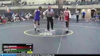 106 lbs Semifinals (8 Team) - Carson Wright, Ellsworth vs Zack Hornickel, Huntley