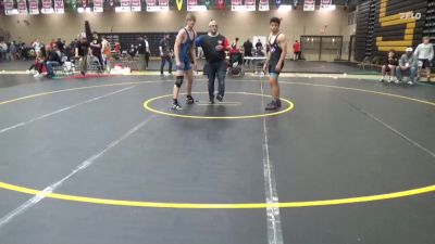 150 lbs Cons. Round 2 - Miles Vander Velde, Iowa vs Jaxson Wedekind, Iowa