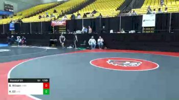 120 lbs Prelims - Brannon Wilson, Unattached 96 vs Honsa Eli, Unattached 106