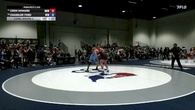 125 lbs Cons. Round 2 - Crew Howard, Nebraska Golden Eagles Wrestling Club vs Chandler Ford, Warrior Trained Wrestling