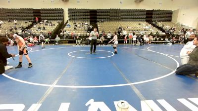 77 lbs Rr Rnd 5 - Wesley Vincent, Steelhawks WC Red vs Shane Hurley, American MMAW