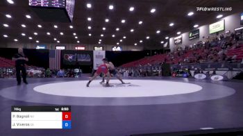 70 kg Round Of 64 - Paul Bagnoli, Nevada vs Johnathon Viveros, California
