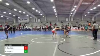 138 lbs Prelims - Kaleb Sanchez, UT vs Matt Lucas, CT