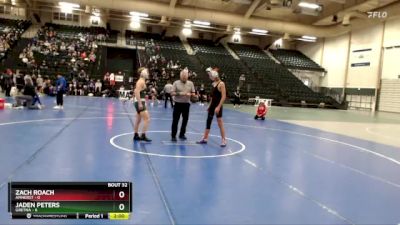 138 lbs Round 4 (16 Team) - Jaden Peters, Gretna vs Zach Roach, Amherst