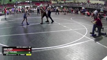 105 lbs Cons. Round 4 - Emmitt Podliska, Lakeview vs Jake Myers, Anselmo-Merna