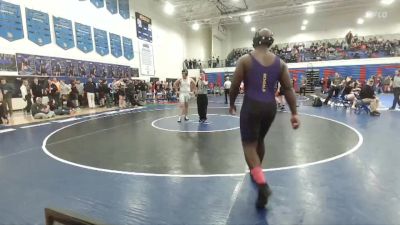 285 lbs Champ. Round 2 - Parker Bagley, Lewiston vs Michael Enick, St. Maries