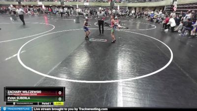 65 lbs Quarterfinal - Zachary Wilczewski, Team Nazar Training Center vs Evan Suberla, Wisconsin