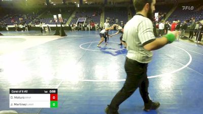 175 lbs Consi Of 8 #2 - Domenic P Maturo, Branford vs Jeancarlos Martinez, Lawrence