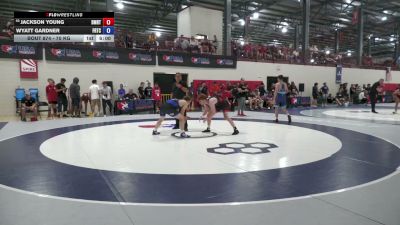 70 kg Cons. Rd Of 64 - Jackson Young, DMV RTC vs Wyatt Gardner, Falcon Regional Training Center