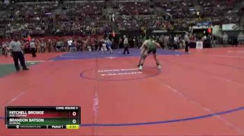 D1-175 lbs Cons. Round 3 - Brandon Batson, GlenOak vs Mitchell Broskie, Dub. Coffman