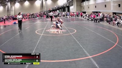 190 lbs Cons. Round 4 - Steel Schomaker, Valley Center HS vs Hayden Devilder, Francis Howell Central