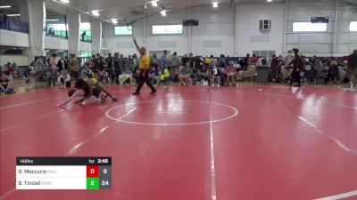 146 lbs Final - Graham Mercurio, Ragin Raisins Concord vs Braxton Tindall, Dark Horse WC MI