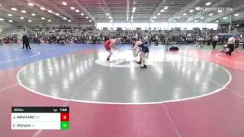 160 lbs Round Of 32 - JAMESON MAYNARD, WV vs Zachary Wallace, GA