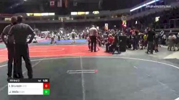 88 lbs Rr Rnd 3 - Izzie Brunson, Legends Of Gold vs Jillian Wells, Egwa