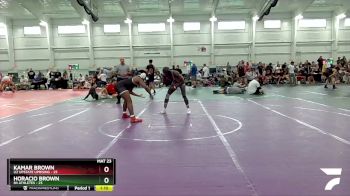 175 lbs Round 7 (8 Team) - Kamar Brown, U2 Upstate Uprising vs Horacio Brown, 84 Athletes