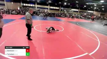 78 lbs Quarterfinal - Jack Bankston, NexGen WC vs Jesse Tarkalson, Gold Rush Wr Ac